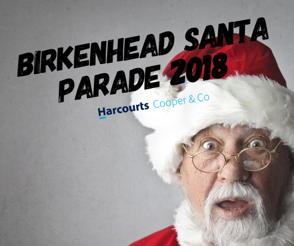 Santa parade Harcourts Birkenhead